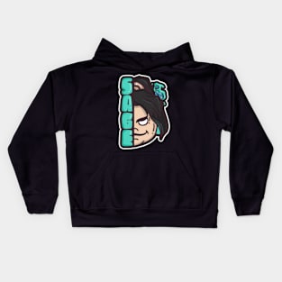 CHUNKIECHEEKS SAGE Kids Hoodie